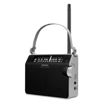 Sangean® PR-D6 AM/FM Portable Compact Analog-Tuning Radio