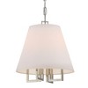 Crystorama Lighting Westwood 4 - Light Pendant in  Polished Nickel - 4 of 4