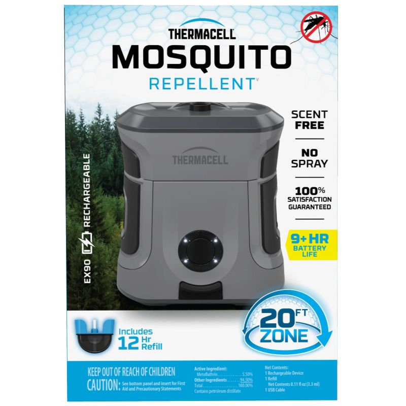 ThermaCELL Rechargeable Mosquito Repeller EX90 - Gray, 1 of 5