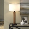 Hudson and Canal 29" Tall Table Lamp with Fabric Shade - 4 of 4