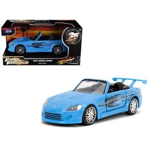 2001 Honda S2000 Convertible Blue with Graphics 