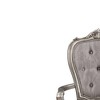 23.25" Ariadne Dining Chair Velvet & Antique Platinum Finish - Acme Furniture - 2 of 4