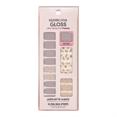 Dashing Diva Gloss Ultra Shine Gel Palette - Lavendar Dreams : Target