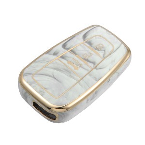Unique Bargains Compatible 3 Button Car Key Fob Cover for Toyota Prius 2006-2022 - 1 of 4