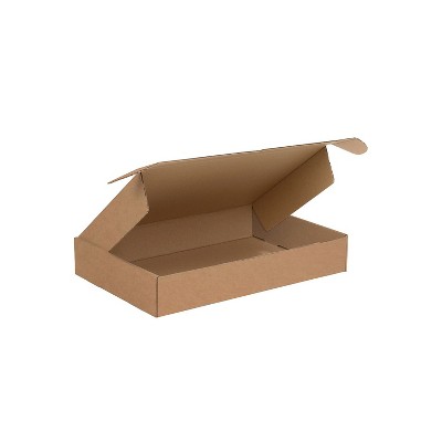 Box Partners Deluxe Literature Mailers 16" x 10" x 2 3/4" Kraft 50/Bundle MFL16102K