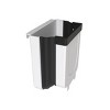 Racxily Gallon Kitchen Compost Bin for Door or Under Sink, Mini Trash Can for Cupboard, Kitchen - 3 of 4