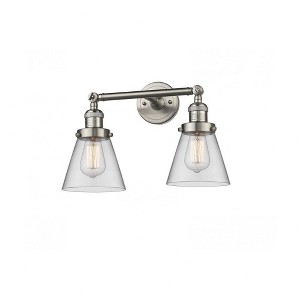 Innovations Lighting 2 - Light Vanity in  Brushed Satin Nickel - 1 of 1