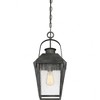 Quoizel Lighting Carriage 1 - Light Pendant in  Mottled Black - image 4 of 4