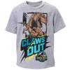 Jurassic World Dinosaur Athletic Graphic T-Shirt Mesh Shorts Outfit Set Toddler - 3 of 4
