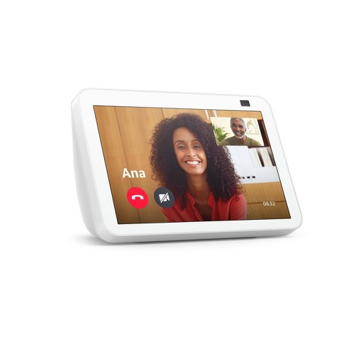 Amazon Echo Show 8 2nd Gen   Glacier White : Target