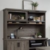 Sauder Aspen Post Large Office Hutch Pebble Pine - 3 of 4