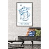 Trends International Star Wars: The Mandalorian: Grogu Moments - Force Sensitive Framed Wall Poster Prints - 2 of 4