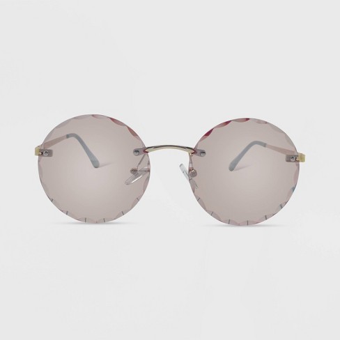 Women's Metal Aviator Sunglasses - Wild Fable™ Gold : Target