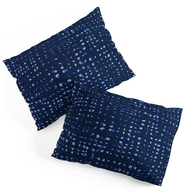 Deny Designs Mirimo Denim Mod Mood Comforter Set Dark Blue Denim, 4 of 7