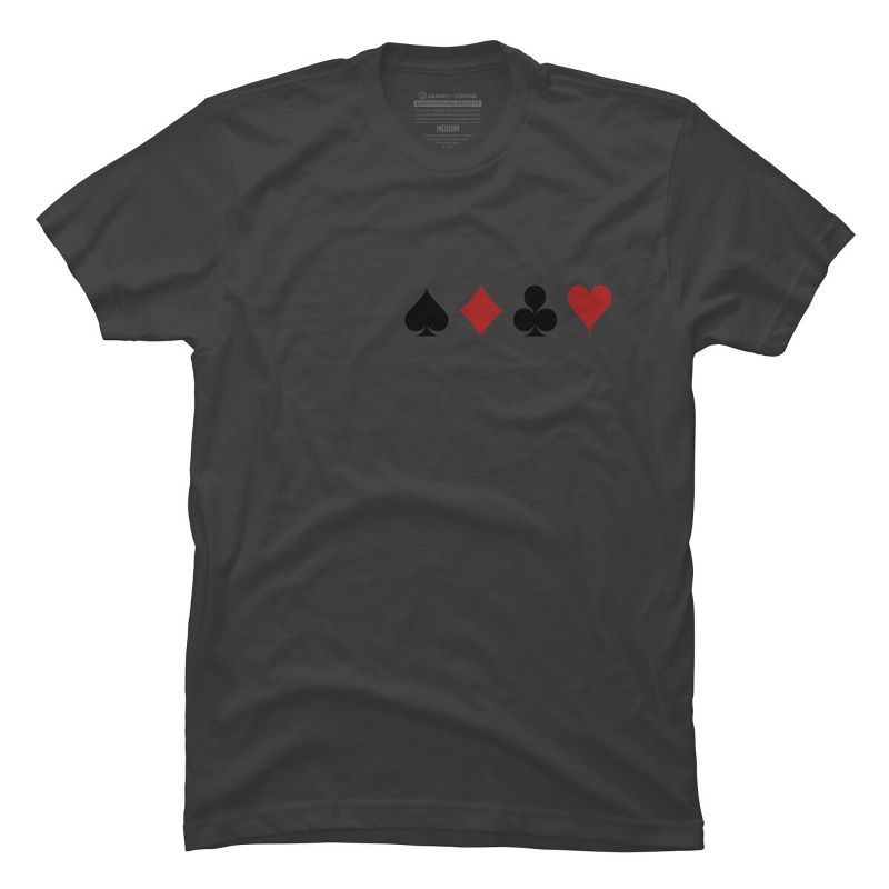 Men's Design By Humans poker tshirt By inaramag T-Shirt, 1 of 3