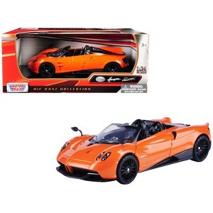 Pagani Huayra Roadster Orange 1/24 Diecast Model Car by Motormax - 1 of 3