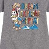 Girls' - Paw Patrol - Dream, Explore, Repeat Graphic Short Sleeve Fleece Dress - 2 of 4