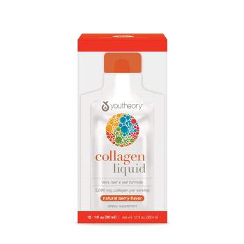 Youtheory Collagen Liquid - Berry - 12 fl oz