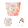 Unique Bargains Portable Ditsy Floral Makeup Bag 1 Pc - 4 of 4