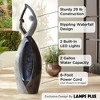 John Timberland Dancing Couple Modern Outdoor Floor Water Fountain with LED Light 57" for Yard Garden Patio Home Deck Porch Exterior Balcony Roof - 3 of 4