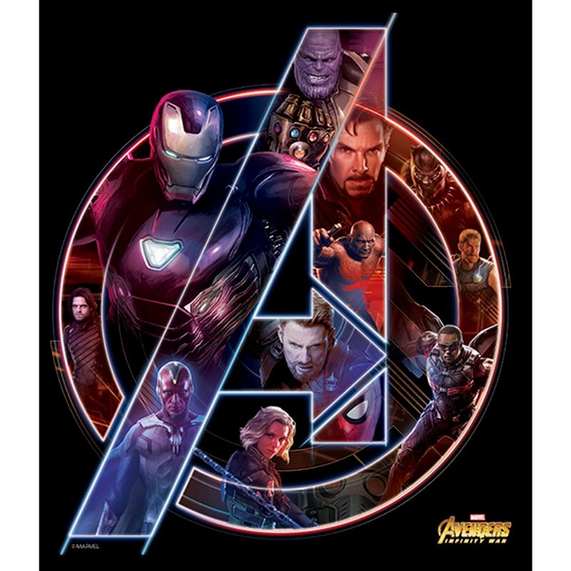 Boy's Marvel Avengers: Infinity War Logo T-Shirt, 2 of 6