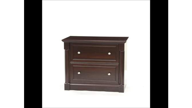 Palladia Lateral File Cabinet - Select Cherry - Sauder, 2 of 6, play video