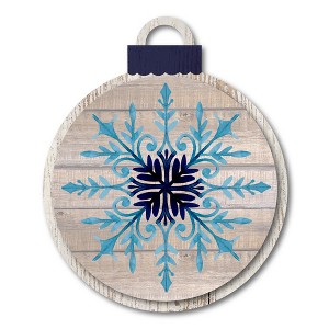 Snowflake Woods Hanging Ornament Artboard - 1 of 2