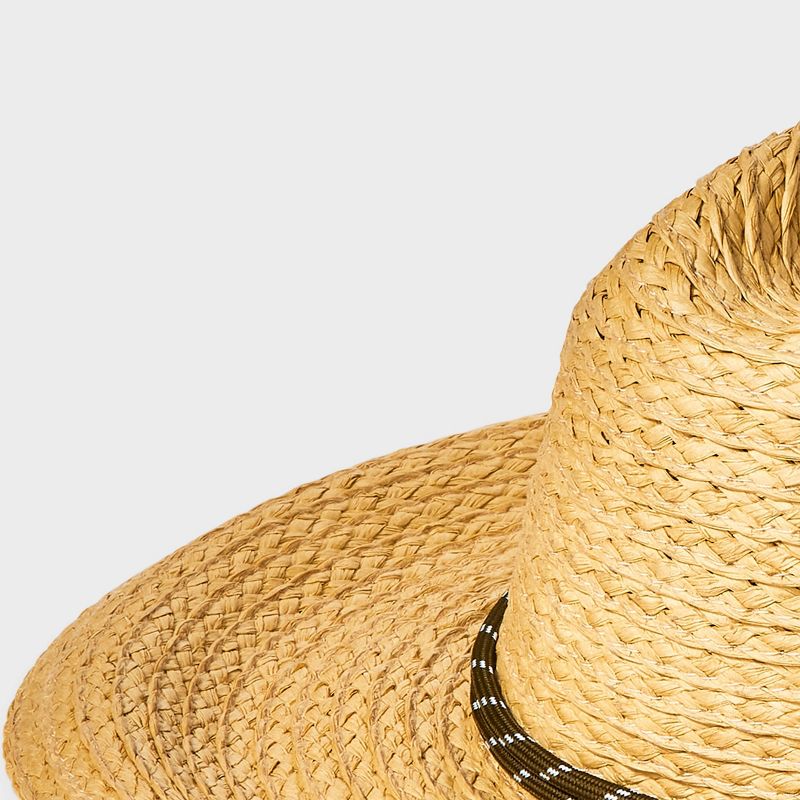 Men&#39;s Paper Straw Lifeguard Panama Hat - Goodfellow &#38; Co&#8482; Beige, 5 of 6