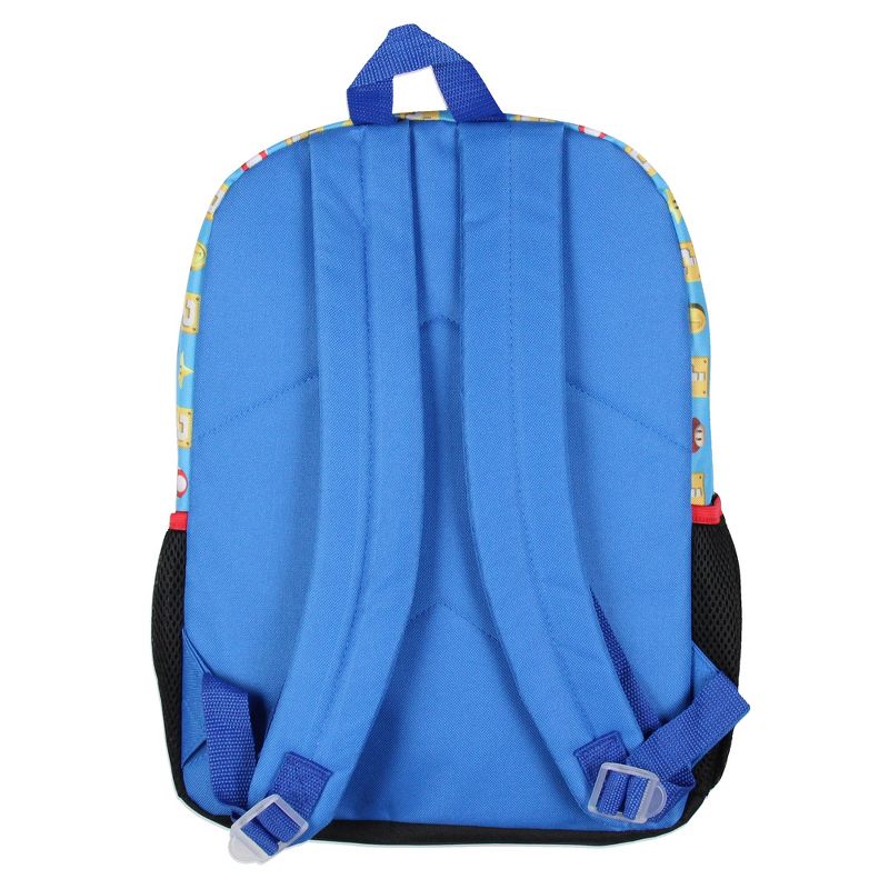 Super Mario Bowser Luigi Princess Peach 16" Kids Bag School Travel Backpack Multicoloured, 5 of 6