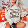 Simply Sage Market Women's Graphic Sweatshirt I Ghost People All Year Round - 2 of 4