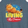 Women's - Garfield - Living The Dream Graphic Racerback Tank - 2 of 4