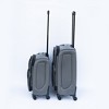 Gulches
 (20+24) Travel case two-piece suitcase set Oxford trolley case without password lock universal wheel + Oxford cloth backpack  GRAY - 4 of 4
