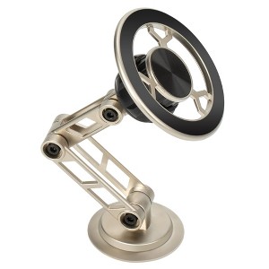 HTUTWOO Car Mount Magnetic Phone Holders, 720° Rotatable Folding Car Bracket, Universal Automobile Cradle Fit for All Smartphones - 1 of 4