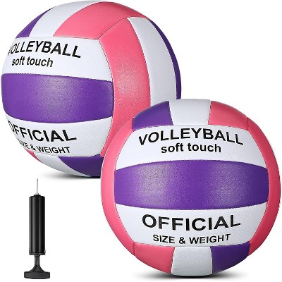 KUYOTQ 2 Pack Beach Volleyball Official Size 5