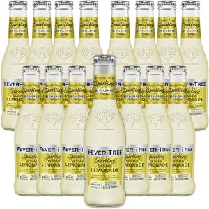 Fever Tree Sparkling Sicilian Lemonade - Premium Quality Mixer - Refreshing Beverage for Cocktails & Mocktails 200ml Bottles - 1 of 4