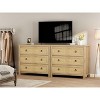 3 Dresser for Bedroom, 29" Tall Dresser, Modern Tall Drawer Dresser with Storage, Wooden Closet Dressers Chest of Drawers, White - 3 of 4