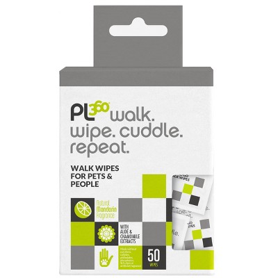 PL360 Dog Walk Wipes - 50ct