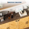 Gaomon 31.5" Sideboard Buffet Cabinet with Storage, Modern Farmhouse Coffee Bar with Doors and Adjustable Shelf - 3 of 4