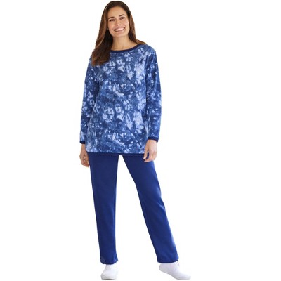 evening blue tie dye