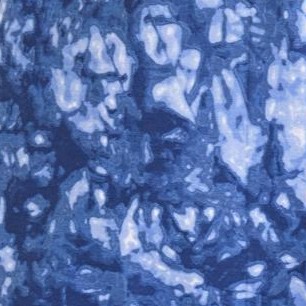 evening blue tie dye