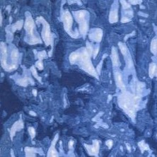 evening blue tie dye