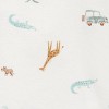 Carter's Just One You® Baby Boys' 3pc Safari Top & Bottom Set - Green - 4 of 4