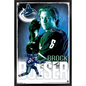 Trends International NHL Vancouver Canucks - Brock Boeser 18 Framed Wall Poster Prints - 1 of 4