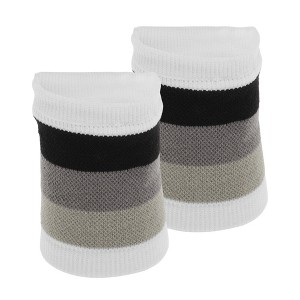 Unique Bargains Sweat Absorbent Quick Drying Sports Band Breathable Protection 1 Pair - 1 of 4