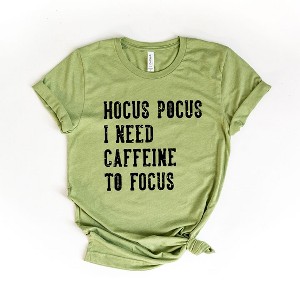 Simply Sage Market Women's Hocus Pocus Caffeine Short Sleeve Graphic Tee - 1 of 4
