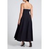 ELOQUII Women's Plus Size Bow Straps Maxi Flare Dress - 3 of 4