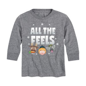 Boys' - Disney - All The Feels Long Sleeve Graphic T-Shirt - 1 of 4