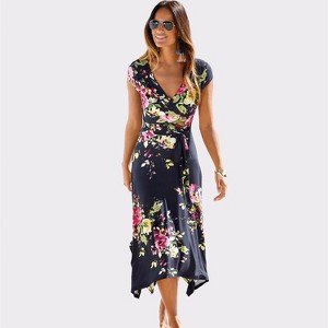 Women's Handkerchief Hem Dress - LASCANA - 1 of 4