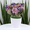 Unique Bargains Artificial Plants Autumn Cherry Blossoms Plastic 3.74"x3.74"x7.87" 1 Pcs - 2 of 4