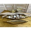 Essential Decor & Beyond 2-Piece Set Aluminum Cast Elongated Leaf Tray in Gold - 2 of 4